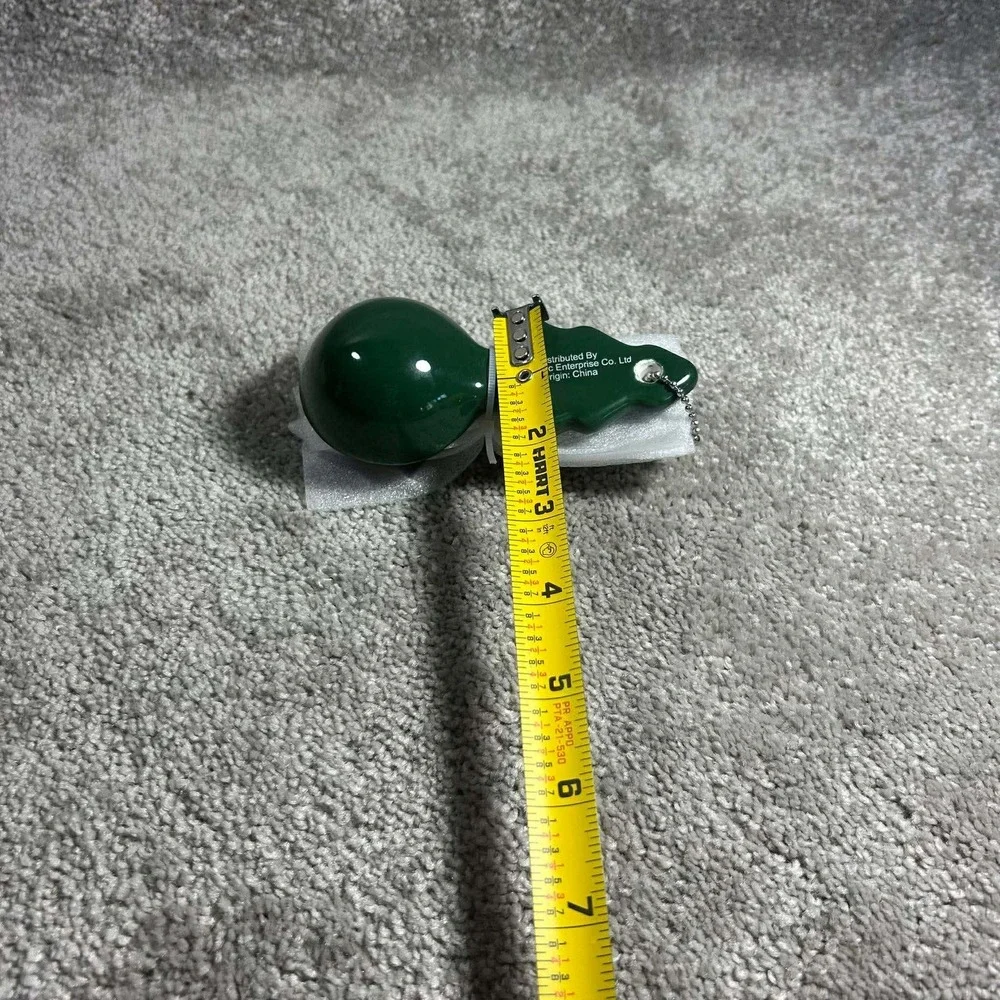 Newclassic Measuring Spoons Green Christmas‎ Tree Ceramic Holiday Set 4pc